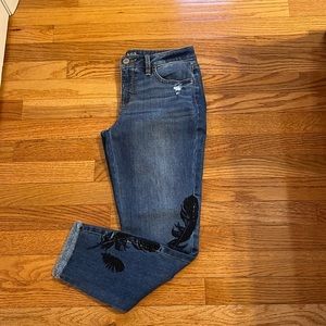 a.n.a skinny ankle jeans